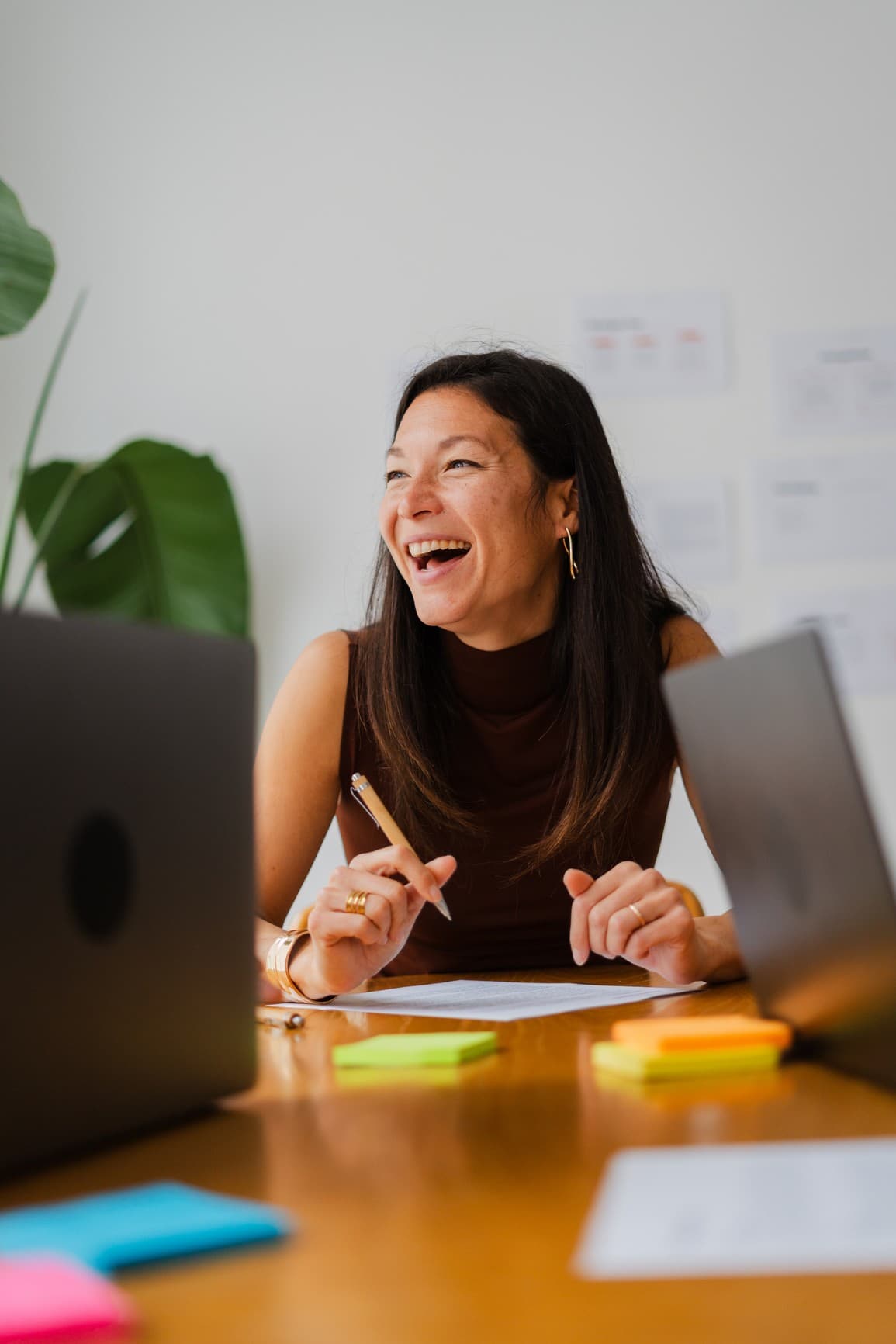 In-house counsel reviewing matters with Wordsmith